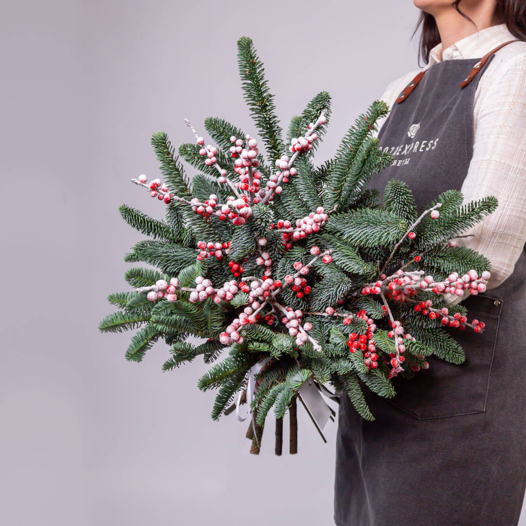 заказать букет Илекс и нобилис