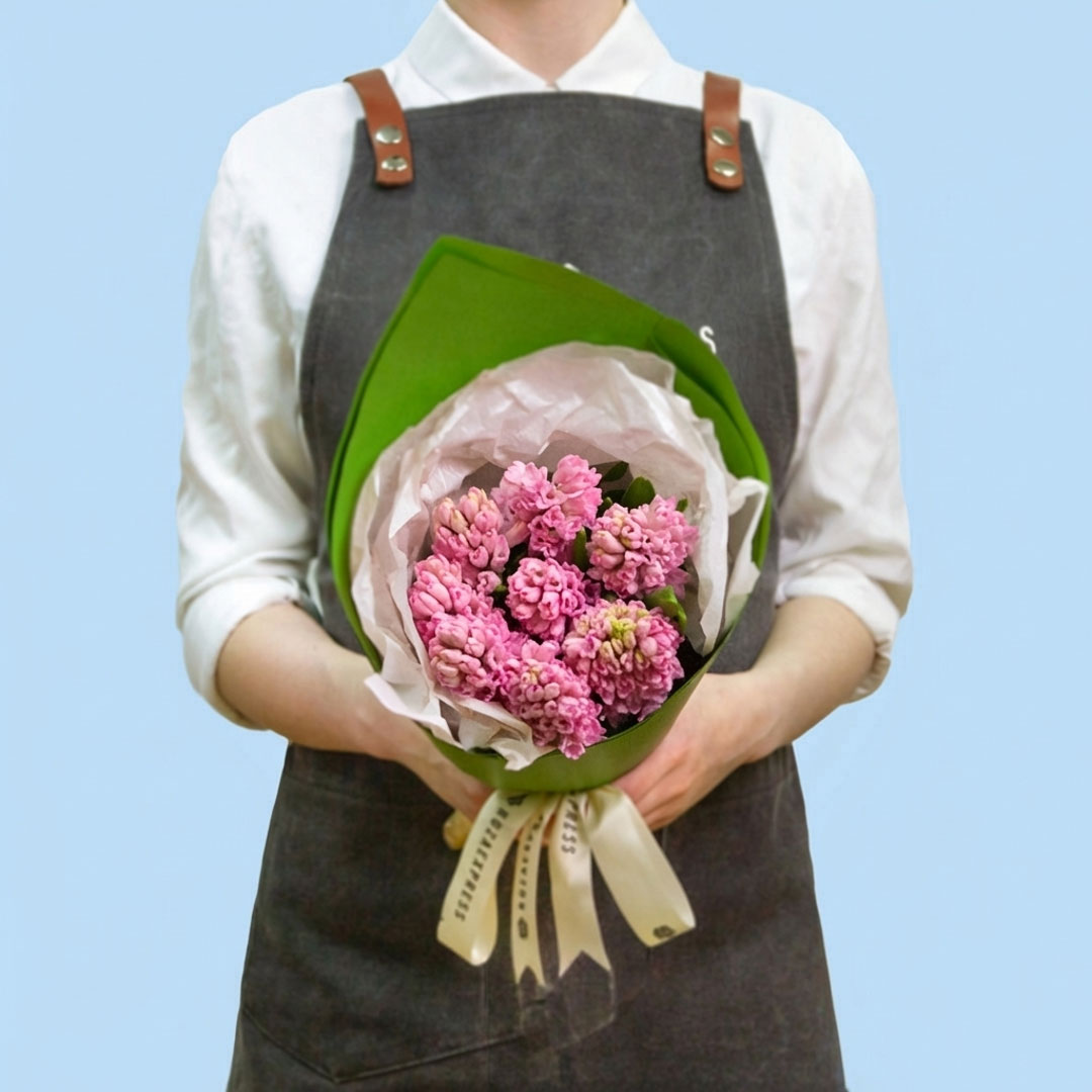 заказать букет Розовые гиацинты