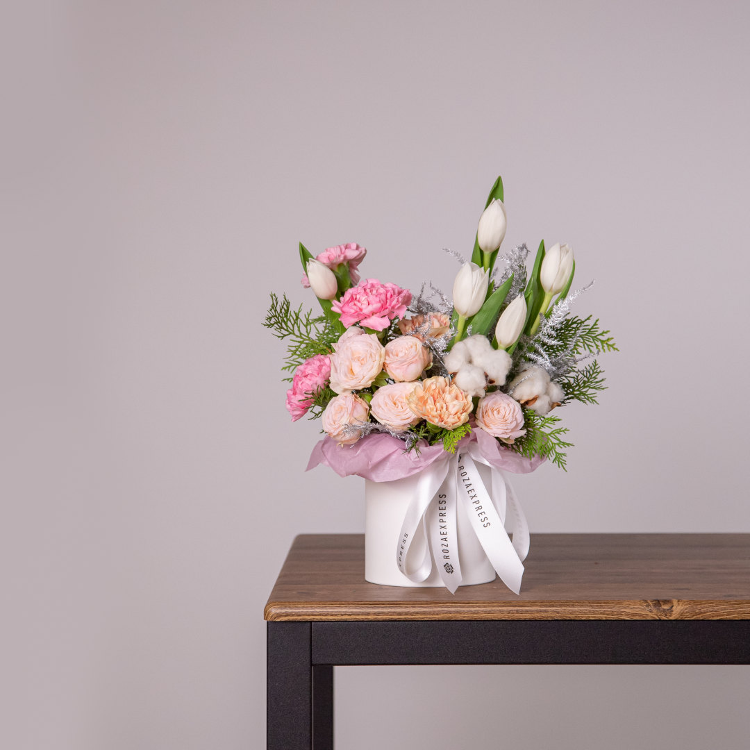 заказать букет Зимняя композиция 6