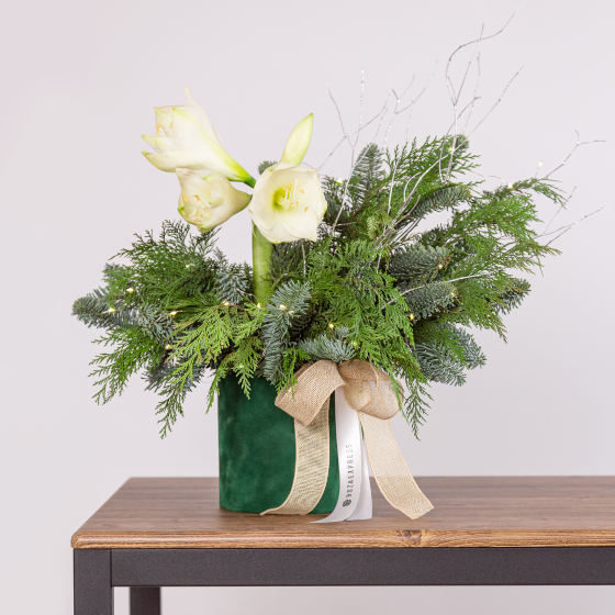 заказать букет Зимняя композиция 11